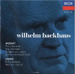 Pochette de Mozart: Piano Sonatas K. 282, K. 283, K. 330, K. 332 / Haydn: Piano Sonatas Hob. XVI:48 & 52 de Wolfgang Amadeus Mozart - Joseph Haydn - Wilhelm Backhaus