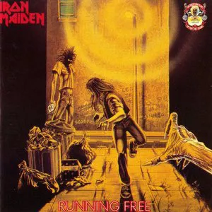 Pochette de Running Free / Sanctuary de Iron Maiden