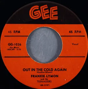 Pochette de Out in the Cold Again / Miracle in the Rain de Frankie Lymon - The Teenagers