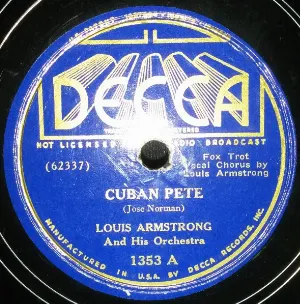 Pochette de Cuban Pete / She’s the Daughter of a Planter From Havana de Louis Armstrong & His Orchestra