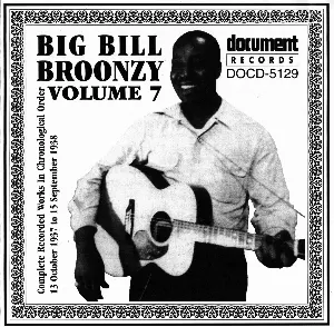 Pochette de Complete Recorded Works in Chronological Order, Volume 7: 13 October 1937 to 15 September 1938 de Big Bill Broonzy