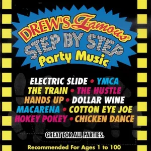 Pochette de Drew’s Famous Step by Step Party Music de The Hit Crew