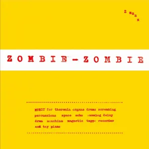 Pochette de Zombie-Zombie EP de Zombie Zombie