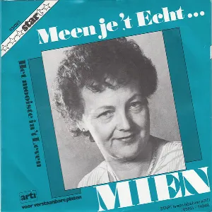 Pochette de Meen je 't echt... / Het mooiste in 't leven de Mien Froger