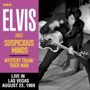 Pochette Suspicious Minds (live in Las Vegas, August 23, 1969)