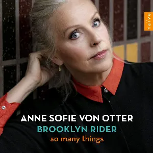 Pochette de So Many Things de Anne Sofie von Otter