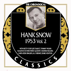 Pochette The Chronogical Classics: Hank Snow 1953 Vol.2