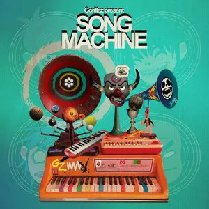 Pochette Song Machine, Season One: Strange Timez (Gorillaz 20 mix)