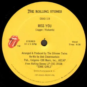 Pochette de Miss You de The Rolling Stones