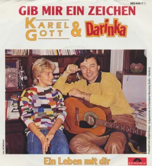 Pochette de Gib mir ein Zeichen de Karel Gott