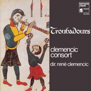 Pochette de Troubadores de Clemencic Consort - René Clemencic