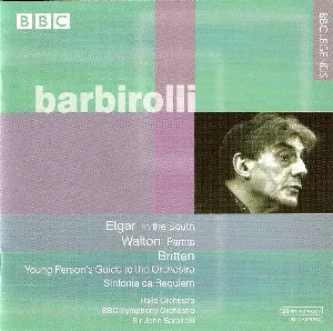 Pochette Elgar: In the South / Walton: Partita / Britten: Young Person's Guide to the Orchestra / Sinfonia da Requiem