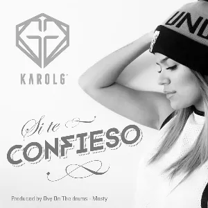 Pochette de Si te confieso de KAROL G