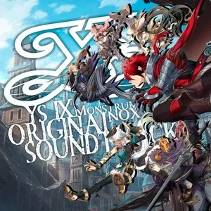 Pochette de Ys IX Monstrum NOX ORIGINAL SOUNDTRACK mini CODE:Red de Falcom Sound Team jdk