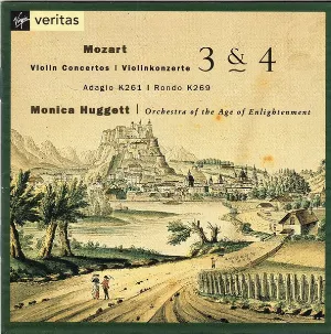 Pochette de Violin Concertos 3 & 4 / Adagio, K. 261 / Rondo, K. 269 de Orchestra of the Age of Enlightenment - Wolfgang Amadeus Mozart - Monica Huggett