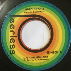 Pochette de Mal correspondido / Mi tenampa de Pedro Infante