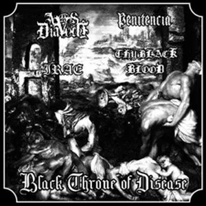Pochette de Black Throne of Disease de Irae