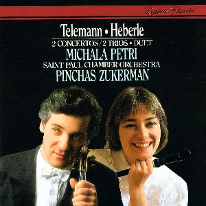 Pochette Telemann / Heberle: 2 Concertos, 2 Trios, Duet
