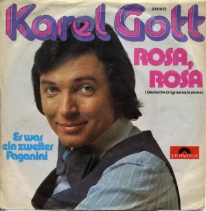Pochette de Rosa, Rosa / Er war ein zweiter Paganini de Karel Gott