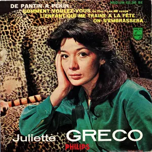 Pochette de De Pantin à Pékin de Juliette Gréco