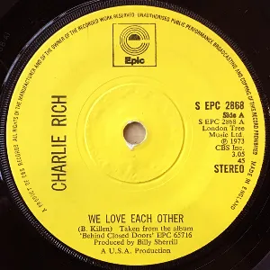 Pochette We Love Each Other / You Never Really Wanted Me