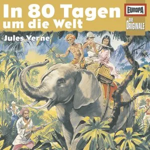 Pochette de In 80 Tagen um die Welt de Jules Verne