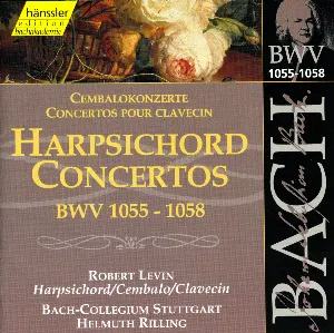 Pochette Cembalokonzerte, BWV 1055–1058