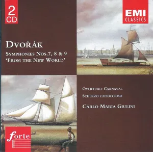 Pochette de Symphonies 7, 8 & 9 'From The New World' de Philharmonia Orchestra - Carlo Maria Giulini - Antonín Dvořák - London Philharmonic Orchestra
