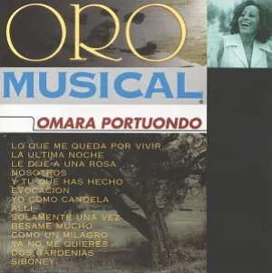 Pochette de Oro musical de Omara Portuondo
