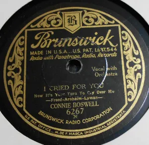 Pochette de I Cried for You / I Can't Believe That It's You de Connee Boswell