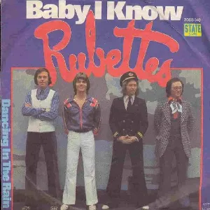 Pochette Baby I Know / Dancing in the Rain