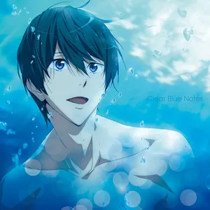 Pochette de Free! —Eternal Summer— オリジナルサウンドトラック Clear Blue Notes de Tatsuya Kato