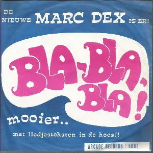 Pochette de Bla-bla-bla! / Mooier de Marc Dex