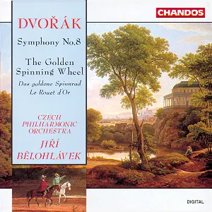 Pochette de Symphony No. 8 & The Golden Spinning Wheel de Antonín Dvořák - Česká filharmonie - Jiří Bělohlávek
