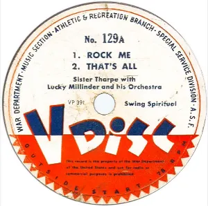 Pochette de Rock Me / That’s All / Trouble in Mind / Rock Daniel de Sister Rosetta Tharpe