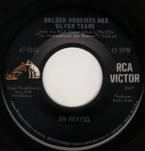 Pochette de I Heard a Heart Break Last Night / Golden Memories and Silver Tears de Jim Reeves
