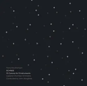 Pochette de Schnee de Hans Abrahamsen