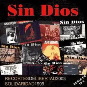 Pochette de Recortes de libertad 2003 / Solidaridad 1999 de Sin Dios
