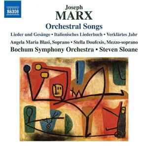 Pochette de Orchestral Songs de Stella Doufexis - Joseph Marx - Steven Sloane