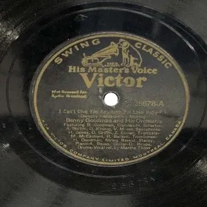 Pochette de I Can’t Give You Anything but Love, Baby / Sugarfoot Stomp de Benny Goodman and His Orchestra