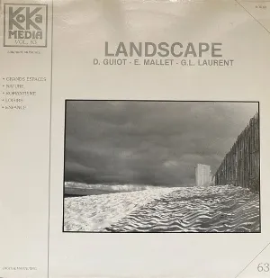 Pochette de Landscape de Dominique Guiot