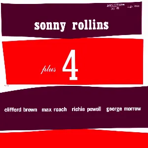 Pochette Sonny Rollins Plus 4