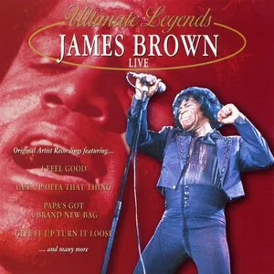 Pochette Ultimate Legends: James Brown (Live)