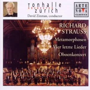 Pochette de Metamorphosen / Vier Letzte Lieder / Oboenkonzert de David Zinman - Richard Strauss - Tonhalle-Orchester Zürich