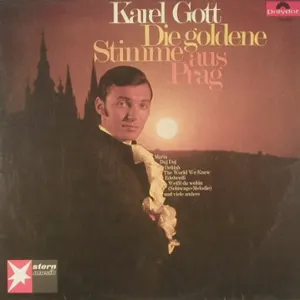 Pochette de Die goldene Stimme aus Prag de Karel Gott