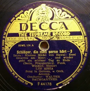 Pochette de Schläger, die man gerne hört 3/4 de Lys Assia