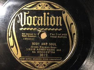 Pochette de Body and Soul / I'll Be Glad When You're Dead, You Rascal You de Louis Armstrong & His Orchestra