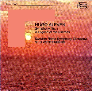 Pochette de Symphony no. 1 / A Legend of the Skerries de Hugo Alfvén - Sveriges Radios Symfoniorkester