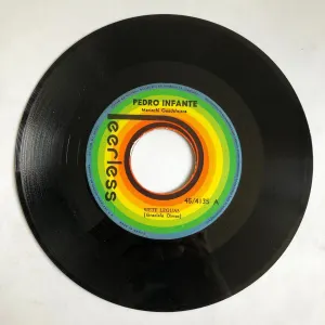 Pochette de Qué te pasa corazón / Siete leguas de Pedro Infante