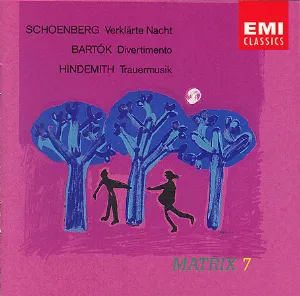 Pochette Schoenberg: Verklärte Nacht / Bartók: Divertimento / Hindemith: Trauermusik